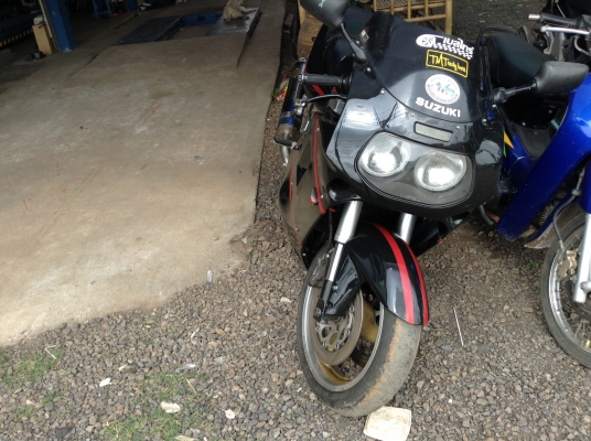 Slingshot 1100 เปลี่ยนแผ่นคลัชใหม่ยางหน้าใหม่