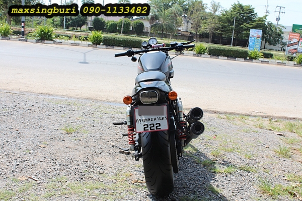 แม็กสิงห์บุรี//HARLEY DAVISSAN XR1200X ปี2010 ดำด้าน พร้อมของแต่ง ทะเบียนแท้โอนขนส่ง 639000