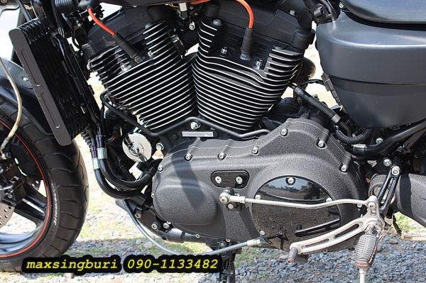 แม็กสิงห์บุรี//HARLEY DAVISSAN XR1200X ปี2010 ดำด้าน พร้อมของแต่ง ทะเบียนแท้โอนขนส่ง 639000