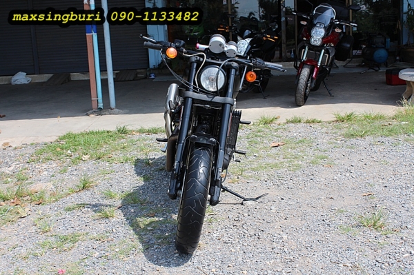 แม็กสิงห์บุรี//HARLEY DAVISSAN XR1200X ปี2010 ดำด้าน พร้อมของแต่ง ทะเบียนแท้โอนขนส่ง 639000