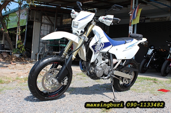 แม็กสิงห์บุรี//SUZUKI DRZ 400 ปี08 สภาพสวยใสๆ พร้อมของแต่ง 145000 รับแลก-เทิร์น