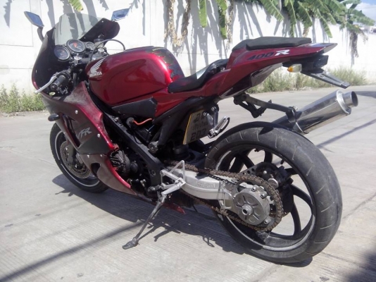 ขาย vfr 400 nc24 สำเนาทะเบียนแท้+ใบแจ้งความเล่มทะเบียนหาย มี พรบ. โอนไม่ได้ ต่อภาษีไม่ได้ ขี่ได้อย่างเดียวไปได้ทั่วประเทศไม่โดนจับหรือโดนยึดแน่นอน " นอกนั้นตามรูปทุกอย่าง ราคา 50,000 บาท ต่อลองได้ครับ สอบถามที่เบอร์ 092-6429114 ตลอด24 ซม.