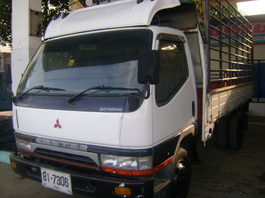 ขายรถ 6 ล้อ มิตชูแคนเตอร์ เครื่อง115 แรง เครื่องดี คัชชีสวย หลังF สภาพพร้อมใช้งาน