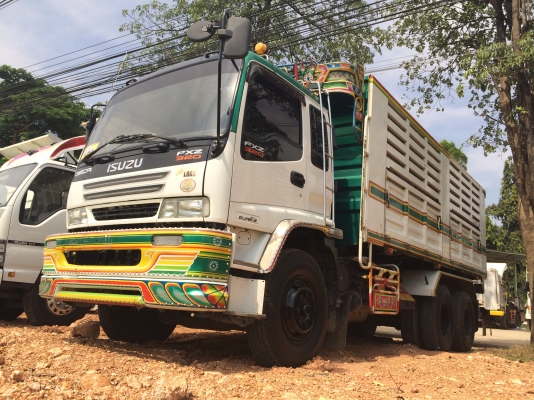 ISUZU DECA 320 hp MAXLOAD กระบะบรรทุกดรั้มพ์การเกษตร รถสวย