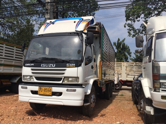 ISUZU DECA 230 hp กระบะอลูมิเนียม ยาว 6.20 m