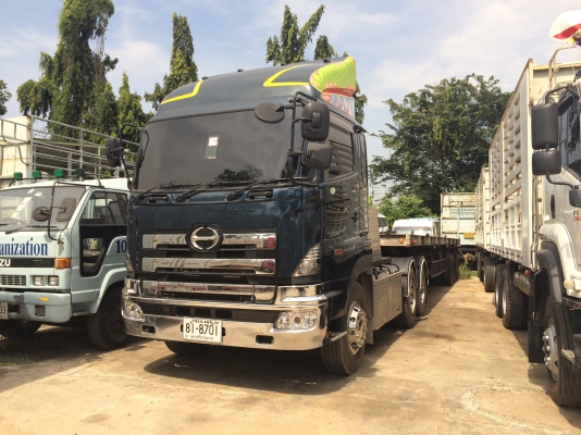 HINO S700 380 hp หัวลาก ไม่รวมราคาหางพื้นเรียบ 3 คาน ของ PANUS ราคารวมหาง 2,3500,000 บาท