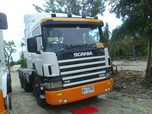 รถสิบล้อ หัวลาก SCANIA 114   รถปี 40 320 แรงม้า สภาพใหม่ สุดเอี่ยม ทะเบียนครบ ตัดราคาเหลือ 1,300,000 บาท.