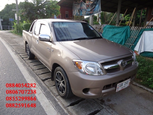 ขาย Toyoto Hilux Vigo สีน้ำตาลสวยๆ ปี 49 ตัวG ราคา 395,000 บาท