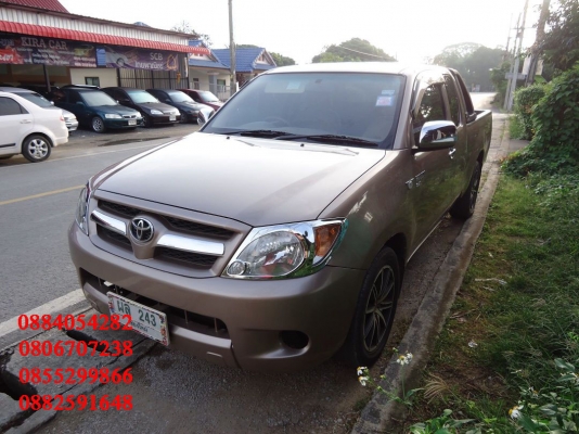 ขาย Toyoto Hilux Vigo สีน้ำตาลสวยๆ ปี 49 ตัวG ราคา 395,000 บาท
