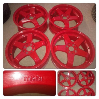 ขายแม็กมือ2 Nismo ขอบ17 4 รู100/114 ราคา 7,900 บาทถูก