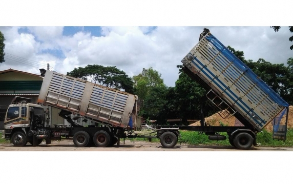 ขายรถบรรทุก Isuzu Deca 270 EURO l (ยูโรวัน) คอกเกษตร แม่ลูกดั๊ม