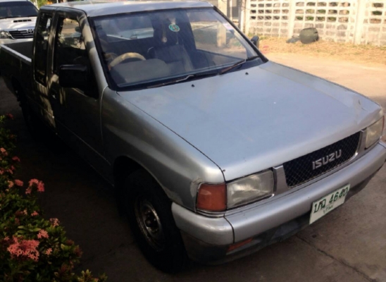 ***ขายแล้วครับขอบคุณ Truck2hand ขายกระบะแค็ป"มังกรทอง90"ยอดนิยม ราคาเบาๆ ISUZU SPACECAB 2.5 SL ปี35/92 เครื่องเดิมเกียร์เดิม มังกรทอง แน่นดีไม่เยิ้ม ช่วงล่างแน่นคัสซีดีไม่ปะไม่ดาม กระบะเลส สภาพสวย สีสันดีมีรอยบ้าง สีบางดี ภายในสวยคอนโซลครบ แอร์ม