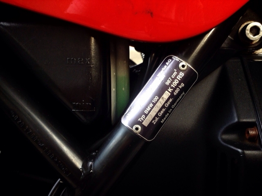 ต้องการขาย BMW K100RS สวย ๆ อินวอยซ์