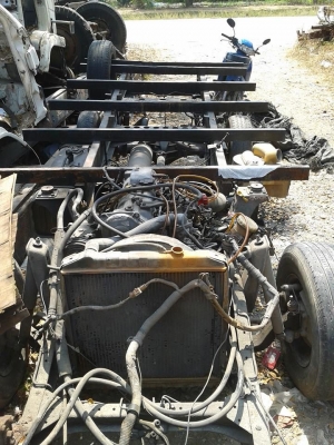 TOYOTA DYNA 150  รถนอกทั้งคัน แชสซีใหญ่ คานหน้าใหญ่ ทะเบียนไม่ติดเวลา