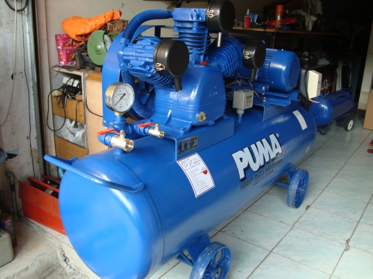 ขายปั๊มลม PUMA 5HP ครบชุด ถังใหญ่พิเศษ 315ลิตร ขายปั๊มลม PUMA 5HP ครบชุด ถังใหญ่พิเศษ 315ลิตร