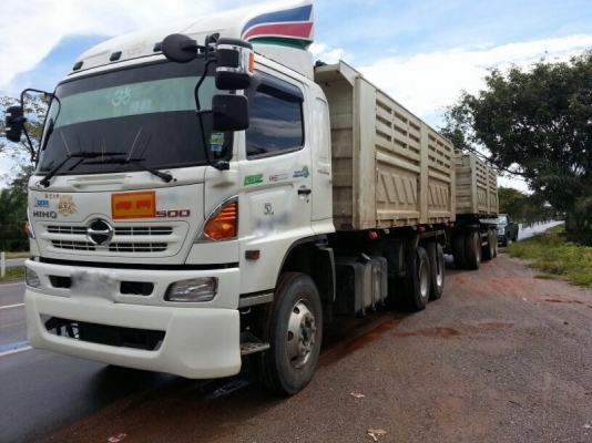 รถฮีโน่ 10  ล้อดั้ม 380 แรงม้า. ปี 55  ( ขายแม่ลูก )  สนใจติดต่อ 081 - 6079515