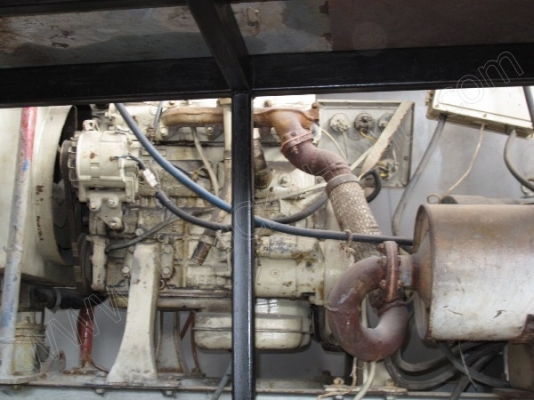 เครื่องปั่นไฟขนาด 20 กิโลวัตร์ ไฟ 2 เฟส ยังใช้งานได้ปกติ