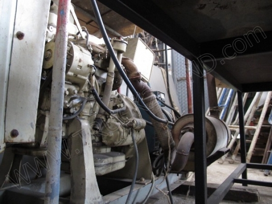 เครื่องปั่นไฟขนาด 20 กิโลวัตร์ ไฟ 2 เฟส ยังใช้งานได้ปกติ