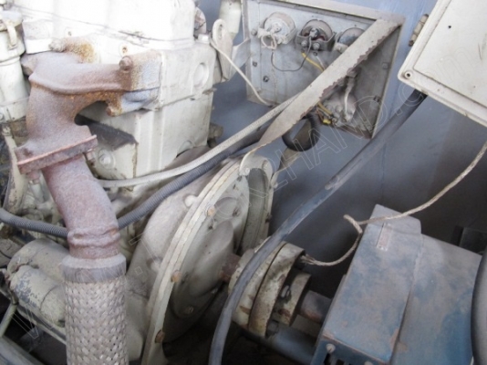 เครื่องปั่นไฟขนาด 20 กิโลวัตร์ ไฟ 2 เฟส ยังใช้งานได้ปกติ