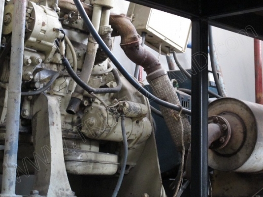 เครื่องปั่นไฟขนาด 20 กิโลวัตร์ ไฟ 2 เฟส ยังใช้งานได้ปกติ