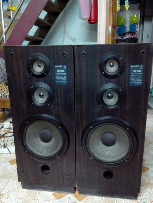 ขายลำโพงฟิลิป FB300เก่าเก็บครับ