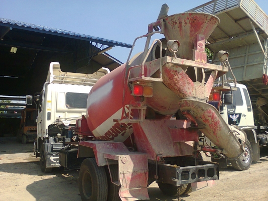 HINO MEGA ติดโม่ปูน 2.5 คิว