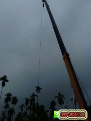 ขาย  รถเครน 10 ล้อ ขนาด 20 ตัน ตัวรถ MITSUBISHI