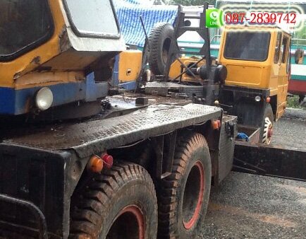 ขาย  รถเครน 10 ล้อ ขนาด 20 ตัน ตัวรถ MITSUBISHI