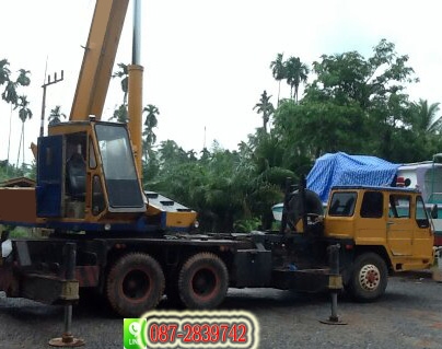 ขาย  รถเครน 10 ล้อ ขนาด 20 ตัน ตัวรถ MITSUBISHI