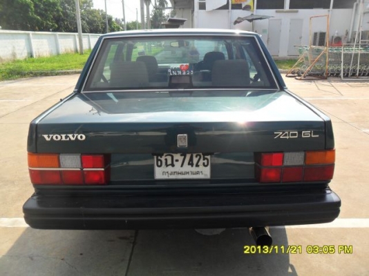 ขายVolvo740ปี88เครื่อง1Jเกียร์ออโต้เพาเวอร์ติดแก๊สLPGภายนอกทำสีมาใหม่ๆเลยครับกันชนหน้าหลังใหม่ภายในอุปกรณ์บางอย่างไม่มีแอร์เย็นภาษีปี57ขายราคามอไซครับ