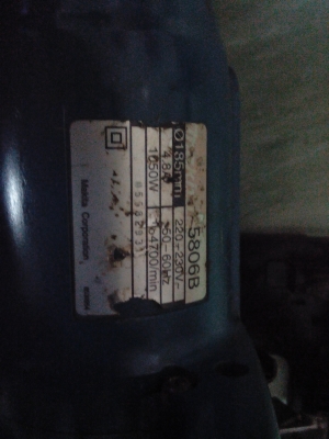 ขายวงเดือนมากิต้า7" รุ่น 5806b