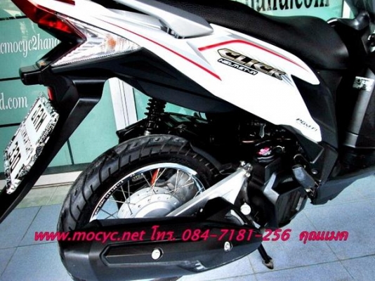 CLICK 125 i  สี ขาวเทา สีสวยสะอาดตา ไมล์ 5 พันโล  ฟรีค่าโอน  31900