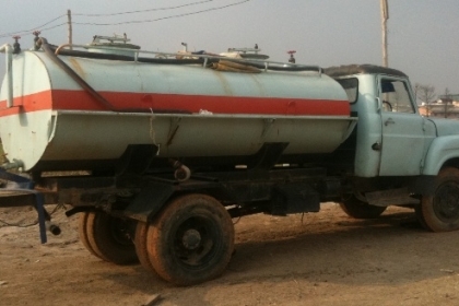 ขายรถบรรทุกน้ำ 6ล้อ ขนาด 8000ลิตร เครื่อง 6BF เฟืองท้าย FUSO