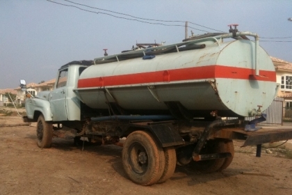 ขายรถบรรทุกน้ำ 6ล้อ ขนาด 8000ลิตร เครื่อง 6BF เฟืองท้าย FUSO