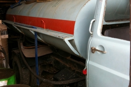 ขายรถบรรทุกน้ำ 6ล้อ ขนาด 8000ลิตร เครื่อง 6BF เฟืองท้าย FUSO