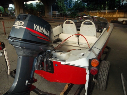 เรือ yamaha 12 ฟุต เครื่อง 40 cv
