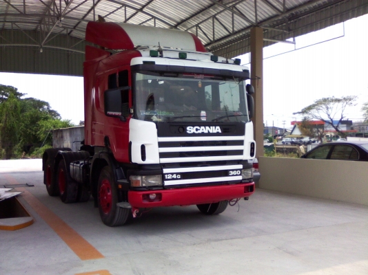 ขาย scania 360 พร้อมหางพื้นเรียบ 2เพลา