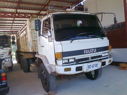 สิบล้อ ISUZU ROCKY 210 F เกียร์ฟุลเล่อร์ เครื่อง เดก้า 230 รถปี 34 มีทะเบียนครบ