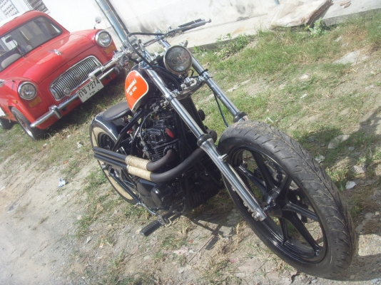 ขาย/แลก bobber 400cc.ยิงเฟรมหลังแข็ง เก็บงานแล้วทั้งคัน