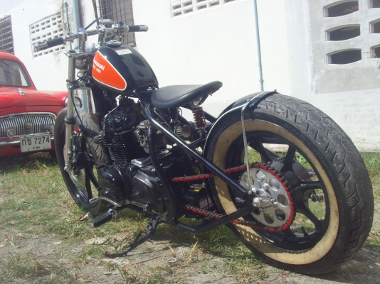 ขาย/แลก bobber 400cc.ยิงเฟรมหลังแข็ง เก็บงานแล้วทั้งคัน