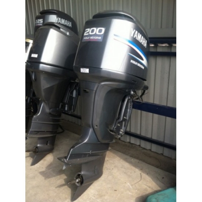 ขายเครื่องยนต์เรือ Yamaha F200AET มือสองจากญี่ปุ่น
