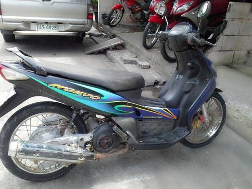 ขายด่วน nouvo ตัวเก่า สีน้ำเงิน ดำ เครื่องแน่นๆ เดิม เอกสารครบ ทดลองขับได้