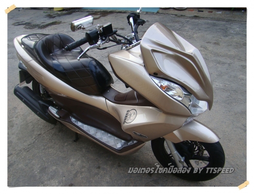 ขาย PCX ใส่ชิวแต่งรถเครื่องเดิมสนิทใช้น้อย จดปี53