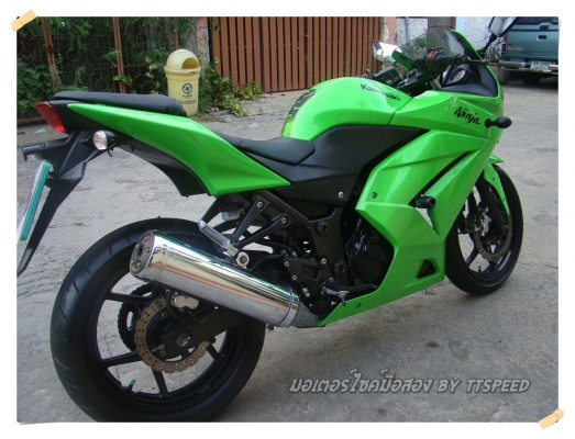 ขาย Ninja 250 รถบ้านมือเดียวเช็คศูนย์ตลอด