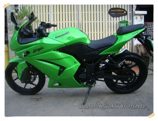 ขาย Ninja 250 รถบ้านมือเดียวเช็คศูนย์ตลอด