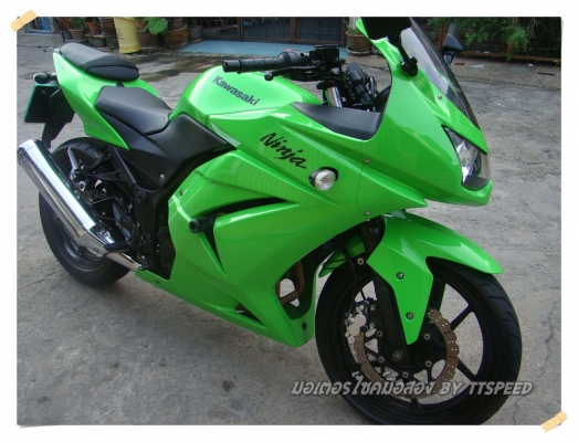 ขาย Ninja 250 รถบ้านมือเดียวเช็คศูนย์ตลอด