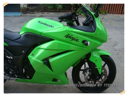 ขาย Ninja 250 รถบ้านมือเดียวเช็คศูนย์ตลอด