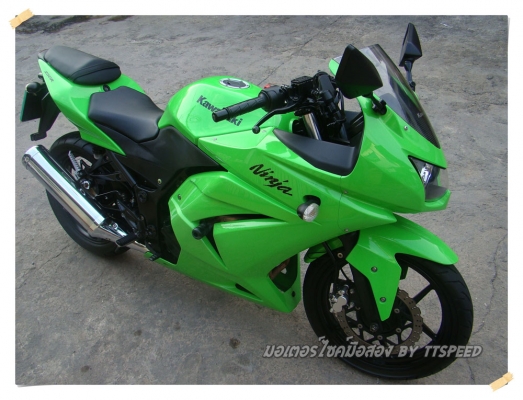 ขาย Ninja 250 รถบ้านมือเดียวเช็คศูนย์ตลอด