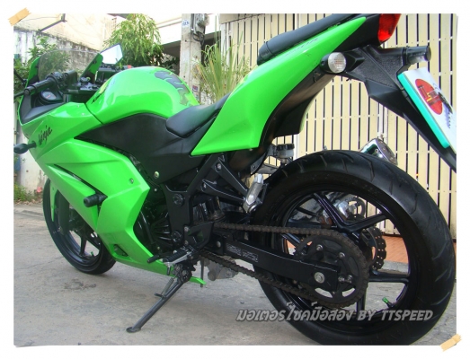 ขาย Ninja 250 รถบ้านมือเดียวเช็คศูนย์ตลอด