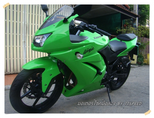 ขาย Ninja 250 รถบ้านมือเดียวเช็คศูนย์ตลอด